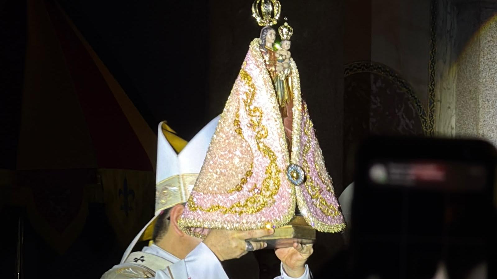 Círio 2026: Manto de Nossa Senhora de Nazaré é apresentado na Basílica Santuário